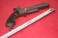 Двуцевка двуцевен пистолет тип Лефуше с нож щик кама., снимка 8