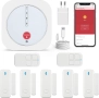 Домашна алармена система с WiF, безжичен комплект от 9 части, работи с Alexa и Google, снимка 1