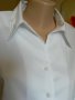 Дамска бяла риза с красива яка и красиви копчета, снимка 4