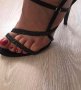 Италиански дамски сандали на ток, снимка 4