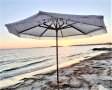 Бохо плетени чадъри тип макраме за градина, плаж, ресторант или бийч бар, снимка 9