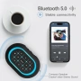 ANJANK Будилник FM радио с Bluetooth високоговорител, Hi-Fi стерео звук, 0-100% димер, снимка 5