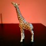 Колекционерска фигурка Schleich Giraffe Жираф 2008 18 см, снимка 4