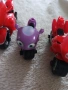 Tomy Ricky Zoom екшън фигурка червен мотоциклет и лилав мотоциклет, снимка 3