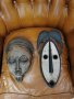 Стари Африкански маски, снимка 1 - Антикварни и старинни предмети - 43998891
