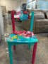 Рисувано дървено детско столче, снимка 1 - Мебели за детската стая - 43506787
