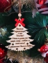 коледни топки ,висулки ,играчки за елха,дърво,персонализирали, снимка 18