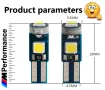 Супер ярка T5 Led крушка 3SMD 3030 светлина Лампа за арматурното табло на кола индикатор за табло, снимка 18