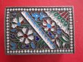 Руска сребърна кутия кибритник с емайл Царска Русия, снимка 4