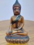 Керамична статуетка на медитиращ Буда.
Без никакви забележки., снимка 1 - Статуетки - 44128545