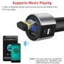 FM трансмитер с bluetooth и зарядно за телефон, снимка 6