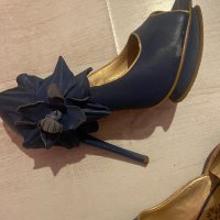 Дамски обувки с цвете модел Dolce and Gabanna, снимка 3 - Дамски ежедневни обувки - 35457132