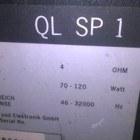 MB QUART QL SP1 GERMANY-12OW/4OHM-ВНОС шВЕИЦАРИЯ, снимка 18 - Тонколони - 26251141