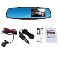 Огледало-видеорегистратор с 4.3 инча дисплей и светеща задна камера, снимка 5 - Аксесоари и консумативи - 36839069