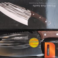Азиатски нож /сатър/ Santoku / Kurimuki, снимка 1 - Ножове - 43274299