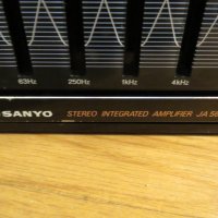 Рядък Оригинален японски HIFI усилвател с тунер  SANYO  + тонколони ITT  за ценители и колекционери, снимка 5 - Аудиосистеми - 28354163