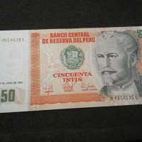 Банкнота Перу - 11709, снимка 2 - Нумизматика и бонистика - 27849408