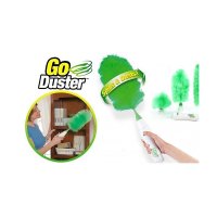 Четка за прах – Go Duster с 3 сменяеми приставки , снимка 1 - Мопове, кофи, четки и метли - 43817449