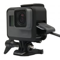 Рамка OEM за GoPro Hero 5/6/7/New(2018), Пластмаса, Черен, снимка 5 - Камери - 27777649