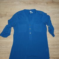 Синя дамска риза Defacto размер S , снимка 2 - Ризи - 29944080