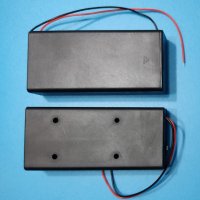 кутия/държач за 2бр батерии 3.7V тип 18650, изход: батерия 7.4V захранване, снимка 4 - Друга електроника - 35113544