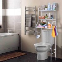 ЕТАЖЕРКА ЗА БАНЯ , ТОАЛЕТНА И ПЕРАЛНЯ - TOILET RACK, снимка 3 - Други стоки за дома - 35491908