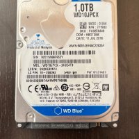 Хард диск за лаптоп  WD 1TB, снимка 1 - Твърди дискове - 43956030