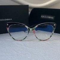 Dolce & Gabbana DG диоптрични рамки.прозрачни слънчеви,очила за компютър, снимка 5 - Слънчеви и диоптрични очила - 40449675