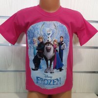 Нова детска тениска с трансферен печат Замръзналото кралство, FROZEN, снимка 1 - Детски тениски и потници - 28474786