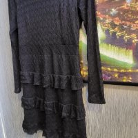 Черна рокля марка FLOYD, снимка 7 - Рокли - 44106352