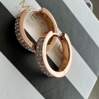 Обеци Mestige с кристали Swarovski, снимка 7 - Обеци - 43714694