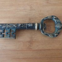 Немски тирбушон отварачка Ключ бронз, снимка 2 - Антикварни и старинни предмети - 39355400