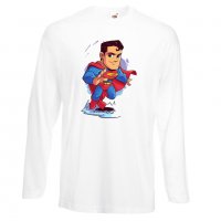 Мъжка тениска DC Superman Star Wars Игра,Изненада,Подарък,Геймър, , снимка 4 - Тениски - 36808493