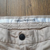 Страхотни мъжки летни панталони ARMANI размер 54 , снимка 4 - Панталони - 37361274