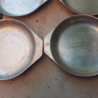 метални чинии- хром 6бр, снимка 2 - Други ценни предмети - 26211513