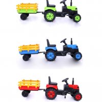 Тракторът с педали и ремарке, снимка 6 - Детски велосипеди, триколки и коли - 38722772