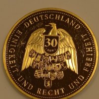 Немска монета 1 марка, снимка 3 - Нумизматика и бонистика - 43723605