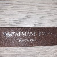 Armani Jean's  Мъжки Колан  Естествена кожа 75, снимка 5 - Колани - 39221169