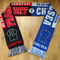 Chelsea / Eintracht Frankfurt  - футболен шал , снимка 3 - Шалове - 43560573