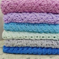 Плетени бебешки одеяла, снимка 5 - Спално бельо и завивки - 37537500