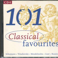 101 Classical Favourites-Schuman, Tchaikovsky,Mendelsson, снимка 1 - CD дискове - 34603548