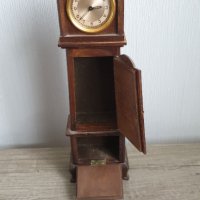 Стар настолен механичен френски часовник, снимка 4 - Антикварни и старинни предмети - 43048990