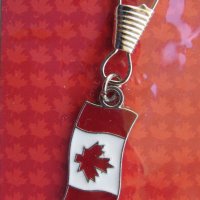 Държач за цип  от Канада-кленов лист, снимка 2 - Други ценни предмети - 27215998