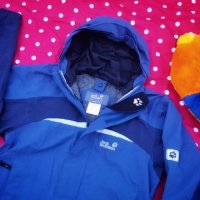 Jack Wolfskin Rain Treking Mountain Jacket / S* / детско спортно яке с мембрана / състояние: отлично, снимка 4 - Детски якета и елеци - 42973177