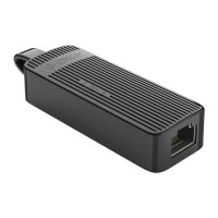 Orico адаптер USB to LAN 100Mbps black - UTK-U2, снимка 3 - Мрежови адаптери - 43468102