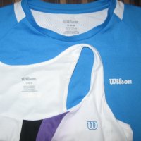 Тениска и потник WILSON  мъжка и дамски, снимка 1 - Спортни дрехи, екипи - 37119683
