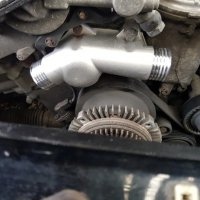 Корпус Алуминиево тяло за Термостат BMW E34 E36 Z3 320i 323i 325i 328i 520i 525i 525ix 11531722531, снимка 6 - Части - 26401929