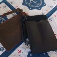 Ново кожено органайзерче за джоб/чанта, снимка 6 - Оборудване и аксесоари за оръжия - 40374436