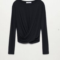 Блуза от трико Mango, снимка 2 - Блузи с дълъг ръкав и пуловери - 38418468