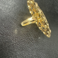 Златен пръстен 4.51гр 14 карата, снимка 2 - Пръстени - 44843680